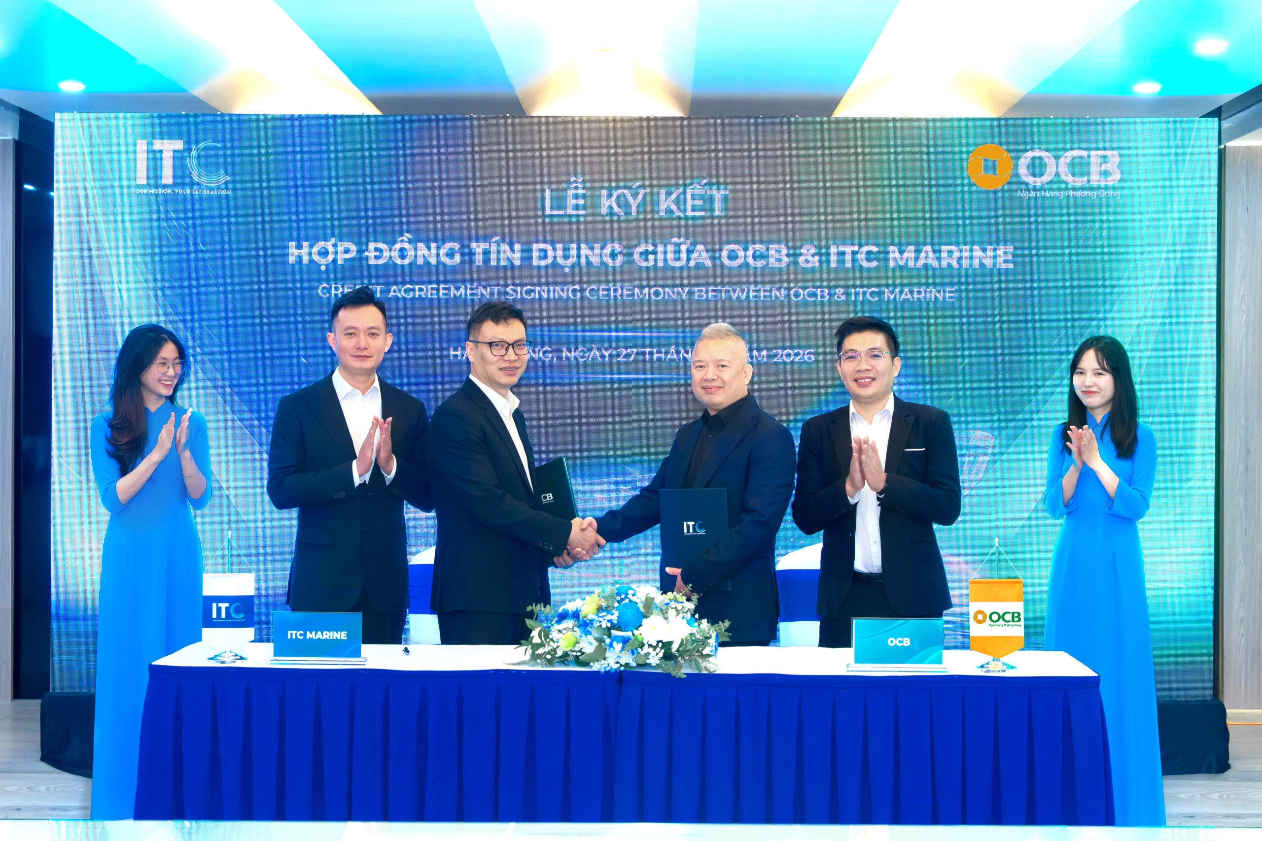 ITC MARINE VÀ NGÂN HÀNG OCB KÝ KẾT HỢP TÁC CHIẾN LƯỢC: CÚ HÍCH 1.000 TỶ ĐỒNG CHO LỘ TRÌNH VƯƠN TẦM QUỐC TẾ 2 Up 2 fixed Logo 1 scaled